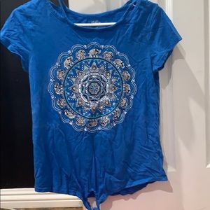 Beautiful Blue Elephant T shirt